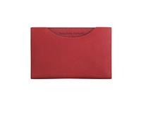 Josephine Osthoff Hamburg Portefeuille Plat en Cuir véritable avec Protection RFID, Cerisier, 15 x 10 x 1 cm, Porte-Monnaie