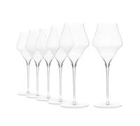 Josephinenhütte - JOSEPHINE No 4 Champagne - Verres à champagne - soufflé à la main - Coffret de 6 verres