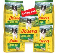 JOSERA Adult Agneau & Riz (5 x 900 g) | Nourriture sèche de qualité supérieure pour Chiens Adultes | Monoprotéine - 100% Agneau | Faible en protéines et en Graisses - Particulièrement Bien toléré |