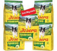 JOSERA Adult Hypoallergenic (5 x 900 g) | Nourriture sèche de qualité supérieure pour Chiens Adultes avec intolérances | Insectes comme Seule Source de protéines animales | sans céréales | Hautement