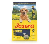 JOSERA Adult Large Optiness Agneau & Riz (3 x 3 kg) | Nourriture sèche de qualité supérieure pour Chiens Adultes | Protéines réduites | sans blé | Acides Gras précieux | Croquettes XL Contre Les