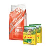 JOSERA Bavaro Solid Adult 20/8 18 kg + 2 x 900 g de croquettes offerts