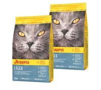 JOSERA Léger (1 x 2 kg) | Adulte | Croquettes Premium pour Chats Adultes stérilisés ou en surpoids | Volaille | Faible en Graisses & Riche en protéines | sans blé | Nourriture pour Chats | Lot de 1