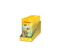 JOSERA Crunchies Catnip (6 x 60 g) | Coussin croustillant de qualité supérieure pour Chat | avec Herbe à Chat | Formule sans céréales et sans Sucre | Croustillant à l'extérieur, crémeux à l'intérieur