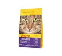 JOSERA Culinesse 400 g | Croquettes pour chat au saumon et huile de saumon | Nourriture Super Premium pour chats adultes d'intérieur et d'extérieur | Sachet de 400 g