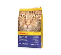 JOSERA DailyCat (1 x 10 kg) | Adulte | Croquettes Premium pour Chats Adultes | Volaille & Patate Douce | Herbes raffinées & Fruits sains | sans céréales | Nourriture pour Chats | Lot de 1