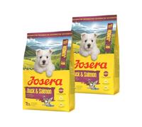 JOSERA Duck and Salmon Junior Mini pour le bon développement des chiots de petites races 2 x 3 kg