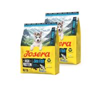 JOSERA High Protein Junior Sea Fish: aliments riches en protéines pour chiots 2 x 900 g