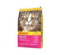 JOSERA Indoor Cat (1 x 10 kg) - Adult - Nourriture sèche de qualité supérieure pour chats adultes stérilisés - Formule sans céréales - Teneur modérée en matières grasses pour contrôler le poids - Avec