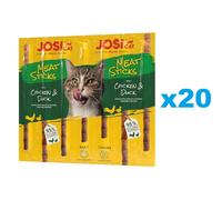 JOSERA JosiCat Meat Sticks Bâtonnets de poulet et de canard 35g