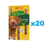 JOSERA JosiDog Meat Sticks Bâtonnets de poulet pour chiens 20x33g