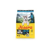 JOSERA Junior High Protein Poisson de mer (1 x 3 kg) | Croquettes pour Chiens Actifs à partir de 6 semaines | Saumon & patate Douce | sans céréales & Riches en protéines, L-carnitine| Pack 1