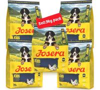 JOSERA Junior Kids Poulet & Riz (5 x 900 g) | Nourriture sèche de qualité supérieure pour Chiens de Grande Taille | pour l'élevage et Un approvisionnement Optimal de Grands Chiots à partir de 6