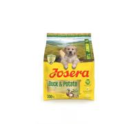 Josera Junior Nourriture complète pour chien Canard et pommes de terre | Toutes les tailles de chiots | Protéines de viande simples | Sans céréales | Immune Plus | Huile de saumon | Soutien