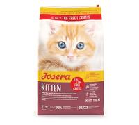 JOSERA Kitten (1 x 10 + 1 kg) | Kitten | Nourriture sèche de qualité supérieure pour Chats en Croissance et mères de Chats Pendant la période d'allaitement | Saumon et volaille | Facile à digérer |