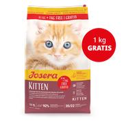 JOSERA Kitten Croquettes pour chatons et chattes en gestation ou allaitantes 10 kg + 1kg gratuit