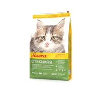 JOSERA Kitten GRAIN FREE 10 kg | Croquettes pour chaton à l'huile de saumon| Sans céréales | Nourriture Super Premium pour un développement optimal des chats en période de croissance | Sac de 10 kg