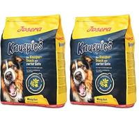 JOSERA Knuspies au Canard 900 g | Délicieuse friandise pour Chien | Faible teneur en matières Grasses | Sachet de 900 g (Lot de 2)