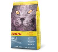 JOSERA Léger (1 x 10 kg) | Adulte | Croquettes Premium pour Chats Adultes stérilisés ou en surpoids | Volaille | Faible en Graisses & Riche en protéines | sans blé | Nourriture pour Chats | Lot de 1