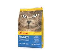 JOSERA Marinesse 10 kg | Croquettes pour chat adepte de poisson | Au saumon, pommes de terre et petits pois | Nourriture Super Premium hypoallergénique pour chat adulte | Sac de 10 kg