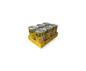 JOSERA Meat Lovers Menu Chicken with Carrot (6 x 400 g) | Adulte | Nourriture Humide Premium pour Chiens Adultes | Poulet avec Carotte - Riche en Viande (65%) | sans blé | Aliment Complet | 6 pièces