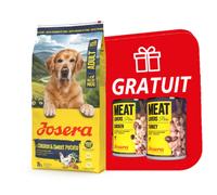JOSERA Adult Poulet & Patate Douce (1 x 12,5 kg) | Croquettes Premium pour Chiens Adultes et Sportifs de Races Moyennes et Grandes | avec Pois et sans Pommes de Terre | sans céréales | Pack 1