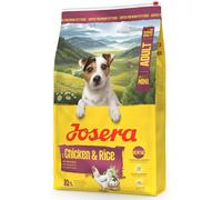 JOSERA Mini Adult Poulet & Riz (1 x 10 kg) | Croquettes pour Chiens Adultes de Petites Races | avec de la biotine pour la Peau et Le Pelage | Petites croquettes | Très digeste | sans Gluten | Pack 1