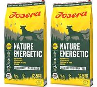 Josera Nature Energetic Lot de 2 paquets de croquettes pour chiens de 12,5 kg