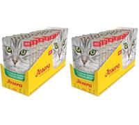 JOSERA Pâtée Canard & Poulet au Persil (16 x 85 g) | Sachets fraicheur pour Chat avec de l'huile de Saumon | sans céréales | Nourriture Humide Super Premium pour Chat Adulte | Lot de 32
