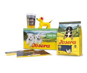JOSERA Puppy Box Junior Kids Poulet & Riz (6 pièces) | Nourriture sèche de qualité supérieure | Pack Bienvenue sans Gluten | pour Chiots de Races Moyennes et Grandes | À partir de 6 semaines | 1