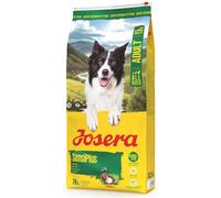 JOSERA Adult SensiPlus Canard & Riz (1 x 12,5 kg) | Croquettes pour Chiens Adultes sensibles | Riches en biotine pour Une Peau et Un Pelage sains | hautement digestibles | sans Gluten | Pack 1