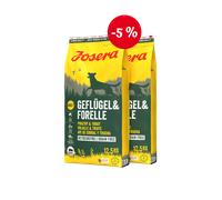 JOSERA Volaille et Truite 2x 12,5kg