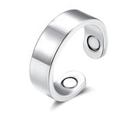 Josfeva Vital Bague magnétique pour femme, hypoallergénique, avec aimants puissants, réglable pour perdre du poids, mieux dormir, soulager l'anxiété, unisexe, avec boîte cadeau