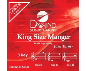 Josh Turner - King Size Manger [Accompaniment/Performance Track] [Import]