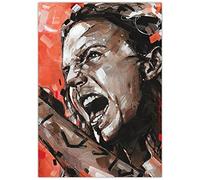 JosHoppenbrouwers Eddie Vedder Poster Pearl Jam 29,7 x 42 cm (A3)