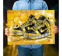 JosHoppenbrouwers Impression d'art Wu-Tang SB Dunk (70 x 50 cm) * Sans cadre
