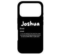 Joshua Definition Personalized Name Custom Costume for Josh Coque pour iPhone 17 Pro
