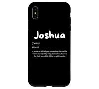 Joshua Definition Personalized Name Custom Costume for Josh Coque pour iPhone XS Max