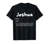Joshua Definition Personalized Name Custom Costume for Josh T-Shirt
