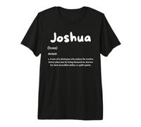 Joshua Definition Personalized Name Custom Costume for Josh T-Shirt Haut de Gamme