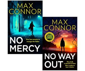 Josie Chapman Series 2 Books Collection Set By Max Connor, Neil Lancaster (No Mercy & No Way Out)
