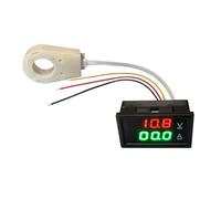 Joskeijky Ampèremètre à Effet Hall Voltmètre DC 0-300 V 200 A Moniteur de Batterie LED Compteur de Tension de Courant Numérique 12 V 24 V 36 V 48 V 60 V Voiture Réutilisable Facile à Utiliser