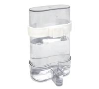 Joskeijky Cockatiel Perruche Oiseau Abreuvoir Mangeoire à Oiseaux Alimentation Suspendue Transparent 1 PCS