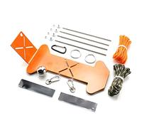 Joskeijky Jig Kit Pièces de Rechange Réglable Survival Making Jig Weave Camping Corde Porte-Clés Idée D'Artisanat pour Adultes Enfants