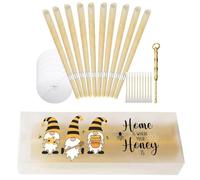 Joskeijky Kit D'Élimination Du Cérumen Portable, Accessoires, 10 Pièces en Acier Inoxydable, Cuillère à Oreille, Outils de Nettoyage Du Cérumen