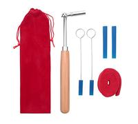 Joskeijky Professional Portable Lever Jujube Accordeur Piano Accordeur Muet Kit Outils et Etui Accordeur Piano Levier Outils Kit Muet Hammer Diy Set Partie Piano