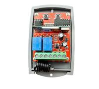 Joskeijky Récepteur Universel de Télécommande de Porte de Garage 433 MHz 12 V-24 V, Ouvre-Porte Électrique 433,92 MHz, Code D'Apprentissage Roulant