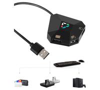 Joso Adaptateur Clavier et Souris pour N-Switch, Adaptateur de Clavier Switch pour Jouer Apex, FPS, RTS, convertisseur de Souris Plug and Play pour Xbox One/PS4