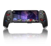 Joso Contrôleur de jeu Mobile pour iPhone & Android, contrôleur de téléphone sans fil Support Phone Case avec Design ergonomique pour Cloud Gaming/PS Remote Play/émulateur