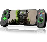Joso Manette de jeu mobile pour iPhone/Android/PC/Switch/PS4/PS3, manette de jeu sans fil avec Turbo/6 axes Gyro/Vibration, Play Call of Duty, Roblox, Genshin Impact, Cloud Gaming, Remote Play